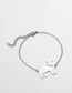 Fashion Steel Color Stainless Steel Small Animal Bracelet