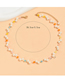 Fashion Color Pearl Beaded Fishing Line Necklace