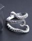 Fashion Silver Alloy Geometric Octopus Opening Ring