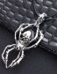 Fashion Silver Alloy Geometric Spider Necklace
