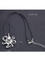 Fashion Silver Alloy Geometric Octopus Necklace