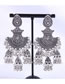 Fashion Silver Alloy Geometric Drop Earrings