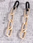 Fashion Gold Metal Chain Earrings