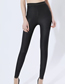 Fashion Black 3xl (recommended 130-180 Catties) Nylon Faux Denim Leggings