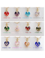 Fashion October (october) (2 Items) Alloy Geometric Heart Necklace