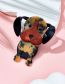 Fashion Puppy Cartoon Piebald Puppy Brooch
