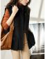 Fashion Brown Woolen Reversible Vest Coat