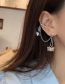 Fashion Silver Single Metal Butterfly Earring Ear Clip