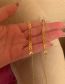 Fashion Gold Lobster Clasp Metal Geometric Chain Glasses Chain