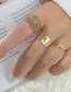 Fashion Gold Metal Butterfly Ring Set