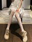 Fashion White Flower Vine Lace Stockings