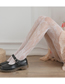 Fashion H6 Bowknot White Bow Lace Fishnet Socks