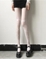 Fashion White Cross Tie Butterfly Stockings