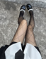 Fashion Black Rhombus Hot Diamond Stockings