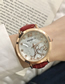 Fashion Pink Belt (drill Butterfly) Alloy Diamond Butterfly Round Dial Watch