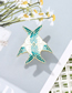 Fashion Wing Alloy Dripping Oil Wing Brooch