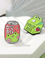 Fashion 5# Alloy Cartoon Frog Drink Bottle Brooch