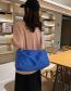 Fashion Blue Without Pendant Oxford Cloth Large Capacity Messenger Bag