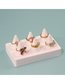 Fashion Bow Necklace Holder Small Resin Paste Bow Necklace Holder