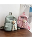Fashion Pink Nylon Cartoon Bear Large Capacity Backpack