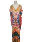 Fashion 3# Polyester Printed Beach Dress