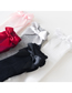 Fashion Black Ribbon Drawstring Baby Socks