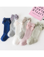 Fashion Grey Baby Bow Socks