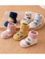 Fashion Pink Cotton Printed Knit Baby Socks