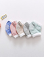 Fashion Grey Cotton Dispensing Non-slip Children's Crawling Knee Pads