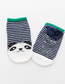 Fashion Striped Blue Grizzly Cotton Cartoon Stripe Knitted Children Floor Socks