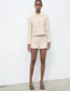 Fashion Beeper Liberal Texture Suit Jacket