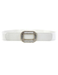 Fashion 2048 (off-white) Metal Double Buckle Wide Belt