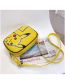 Fashion Yellow Pu Cartoon Messenger Bag