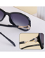 Fashion 5# Pc Diamond Large Frame Sunglasses