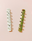Fashion A8 Three-hole Mint Green Iron Clip Metal 3 Hole Binding Clip