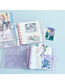 Fashion A7 Side Opening - Double-sided 2 Grids (10 Sheets) Pvc Loose-leaf Album Bag