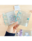 Fashion Transparent Glitter Shell - White Clip (without Inner Core) Transparent Sparkling Loose-leaf 3-hole Photo Album