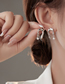 Fashion Platinum Pure Copper Irregular Pearl Stud Earrings