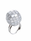 Fashion Ring Mirror Ball Ring