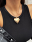 Fashion 6# Metal Love Ball Chain Necklace
