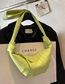 Fashion Green Pu Horn Crossbody Bag