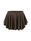 Fashion Brown Nylon Pleated Skirt