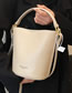 Fashion Oak Color Pu Large Capacity Messenger Bag