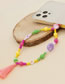 Fashion Color Colorful Beaded Tassel Phone Chain