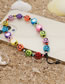 Fashion Color Resin Smiley Heart Eyes Beaded Phone Chain