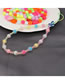 Fashion Color Acrylic Beads Beaded Phone Strap