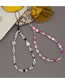 Fashion 2# Acrylic Rice Beads Pearl Beaded Love Smile Phone Chain