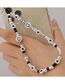 Fashion 2# Acrylic Rice Beads Pearl Beaded Love Smile Phone Chain