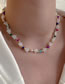 Fashion Color Rice Pearl Stitching Pearl Necklace Pearl Splicing Color Bead Bead Bracelet