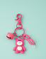 Fashion Strawberry Bear Key Bin 1 448 Resin Bell Bell Keychain